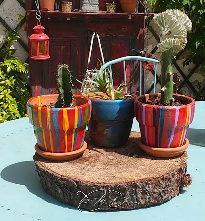2022 - Décorations pots en terre cuite - ND