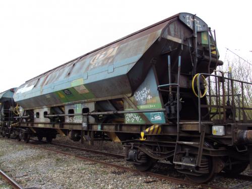 Wagon d'engrais à Richwiller