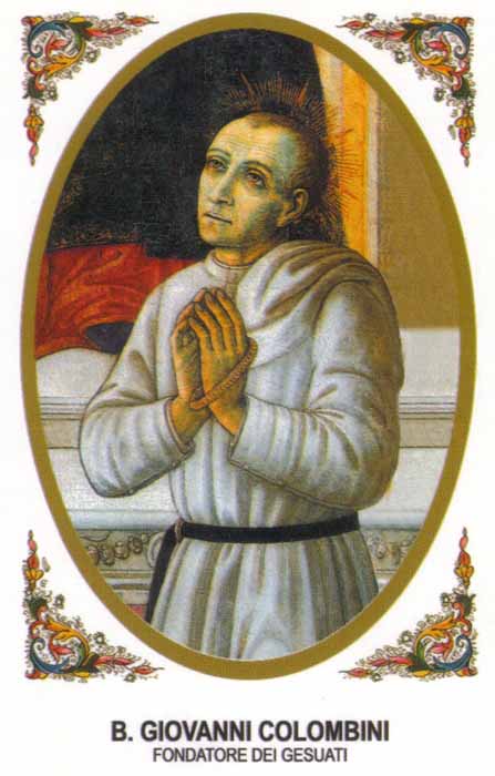 Saint Jean Colombini. Fondateur des Jésuates († 1367)