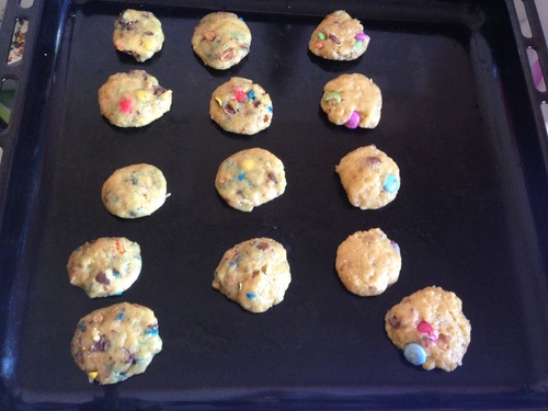 Les minis-cookies M&M'S et SMARTIES