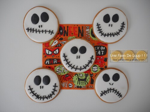 Les sablés Mr Jack Skellington 