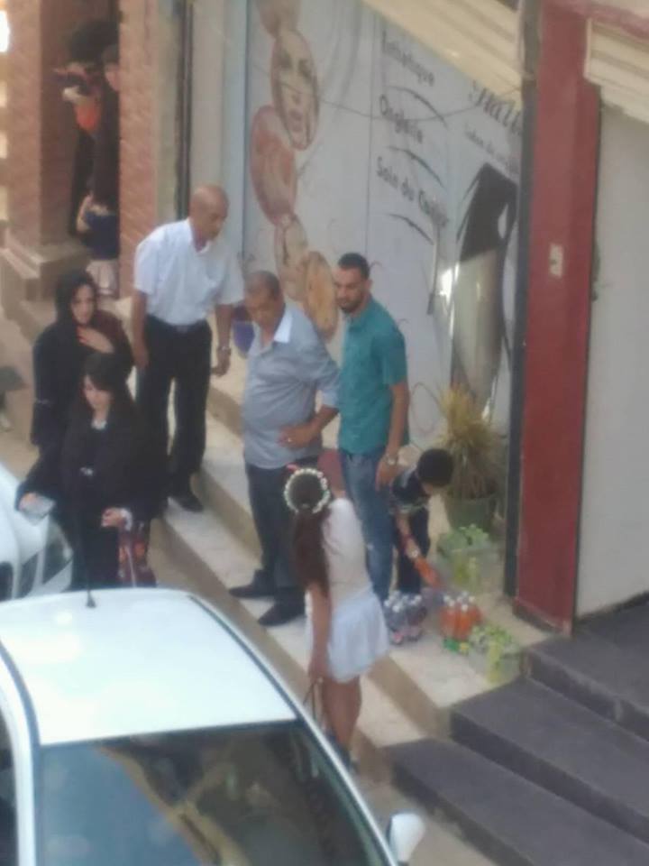 Le DTS Ali Bencheikh célébrant le mariage de sa fille