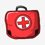 Trousse De Secours Rouge Société De La Croix Rouge Sac Rouge Illustration  De Dessin Animé, Clipart De Premiers Soins, Illustration Créative, Trousse  De Premiers Soins Rouge Fichier PNG et PSD pour le