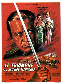 LE TRIOMPHE DE MICHEL STROGOFF BOX OFFICE  FRANCE 1961 