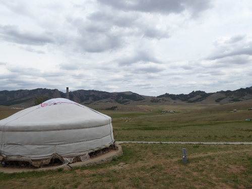 Voyage Transsibérien 2017, le 19/07, 12 ème jour,  Mongolie, notre camping+ virade de l'espoir