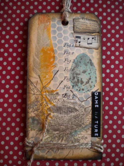 12 tags of 2014 from Tim Holtz :March