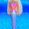 Poupée Barbie Bubbling Mermaid - 1996