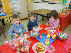 La semaine du goût en maternelle