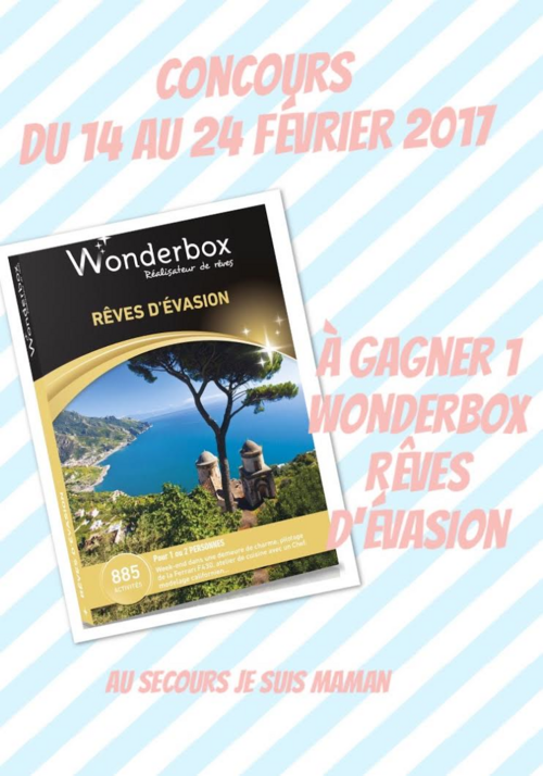 Concours Wonderbox 