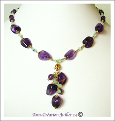 Bijoux pierres - Stone jewelry - Disponibles à la vente