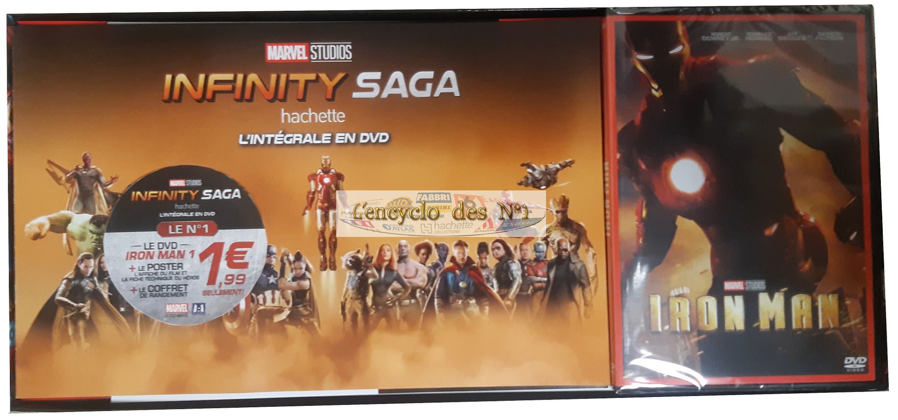 N° 1 DVD Marvel : Infinity saga collection - Test - L' encyclo des N° 1