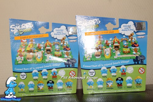 Micro Village Schtroumpfs 3 Pack JAKKS PACIFIC