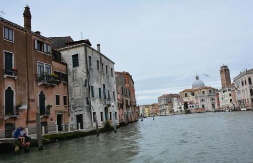 Traversée sur le Grand Canal à Venise
