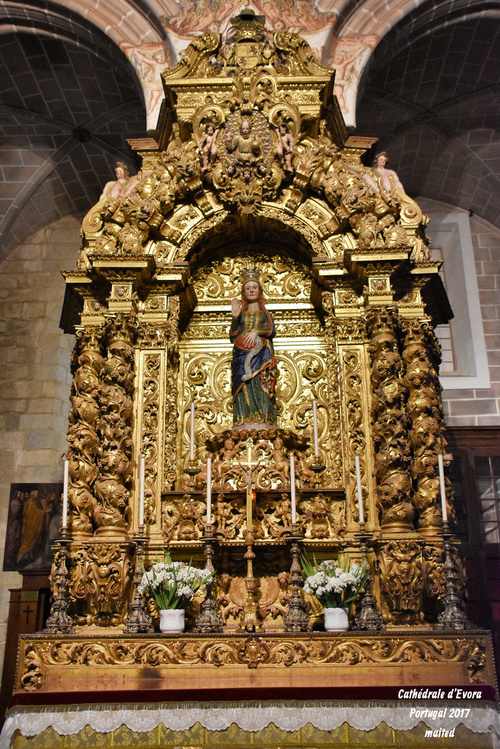 Cathédrale-basilique Notre-Dame-de-l'Assomption d'Évora/Portugal 2017 - 2