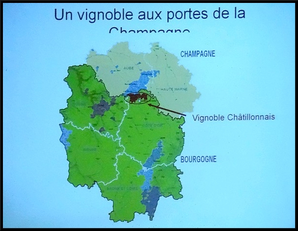 Le vignoble Châtillonnais, terre de prédilection du crémant, une conférence d'Anne Bouhélier, lors du marché de la truffe 2016