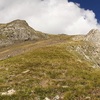 Retour à hauteur de la Brecha de Arrius (2200 m), regard derrière