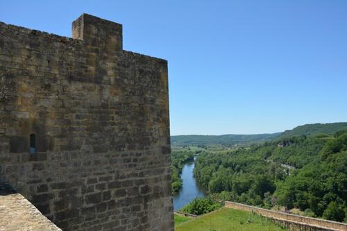 Vue du château de Beynac 