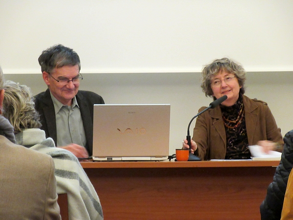 "Le colportage, un média dans la France d'avant les chemins de fer", une conférence de Marie-Dominique Leclerc et Alain Robert a été proposée par  les Amis du Musée du Pays Châtillonn