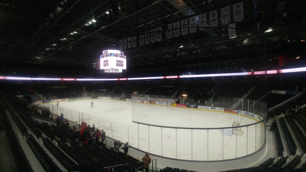 Les Saguenéens de Chicoutimi contre les Olympiques de Gatineau, le 15 décembre 2023