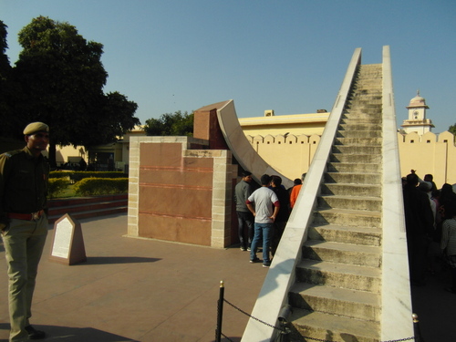 L'observatoire de Jaipur, le Yantra Mandir