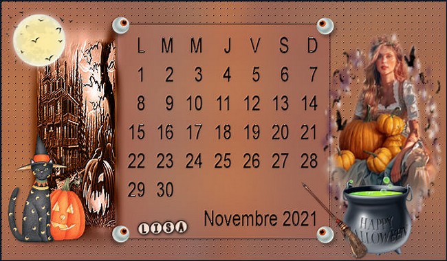 Mon calendrier 11-2021