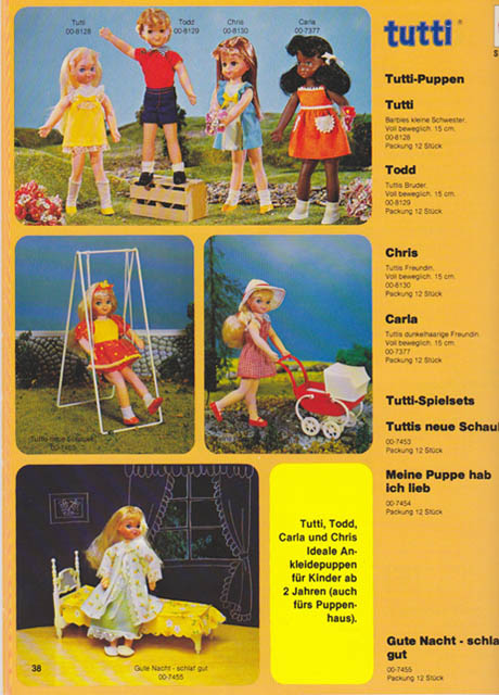 Barbie Tutti : livret - booklet - publicités