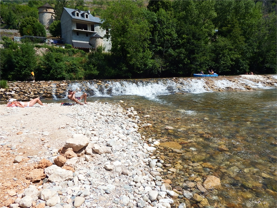 Saint Héminie , le site des canoés-Kayak