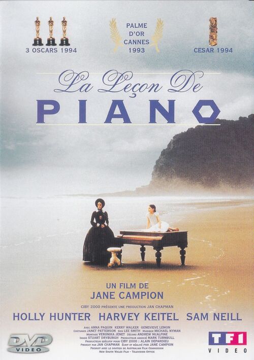 Présentation de La Leçon de piano de Jane Campion (1993, palme d'or à Cannes)