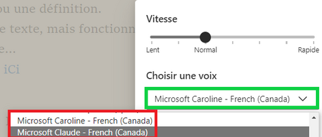 A propos des voix Caroline et Claude, voix françaises canadiennes de Microsoft