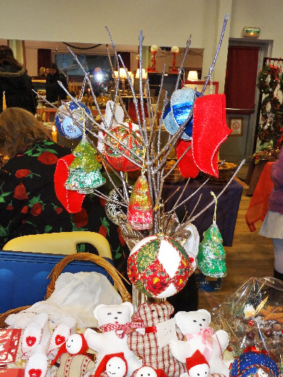 Le Marché de Noël 2011 de Sainte Colombe sur Seine...