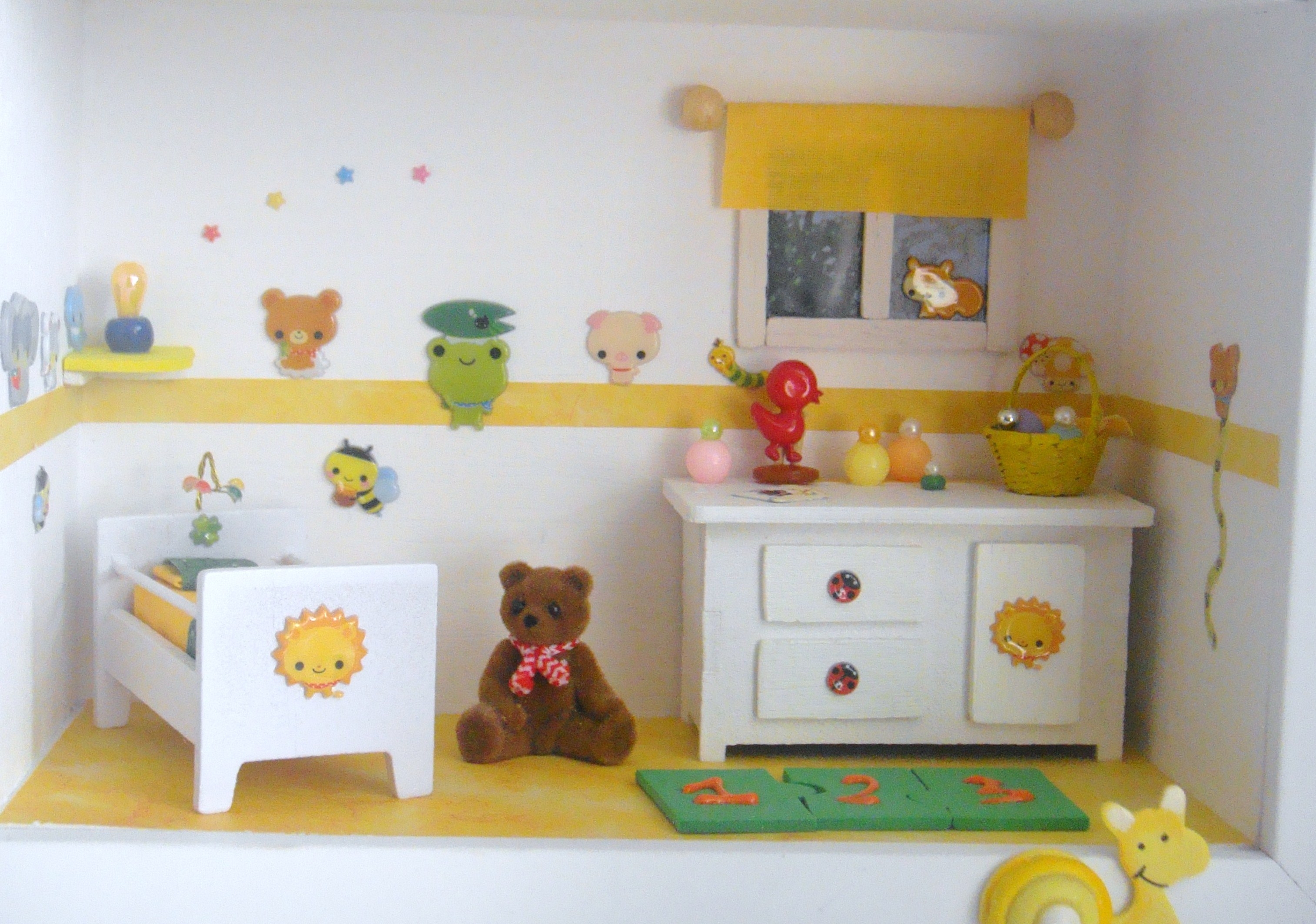 Mini chambre de bb les vitrines de mioulette
