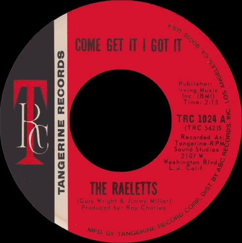 The Raelettes : CD " Hits And Rarities " Titanic Records TR-CD 4422 [ IT ]