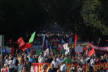 200 000 travailleurs portugais dans les rues de Lisbonne et Porto