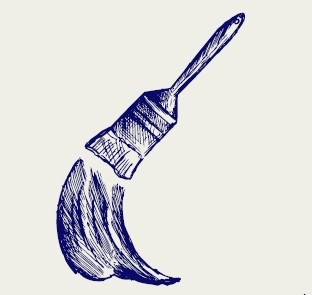 icône pinceau icône pinceau