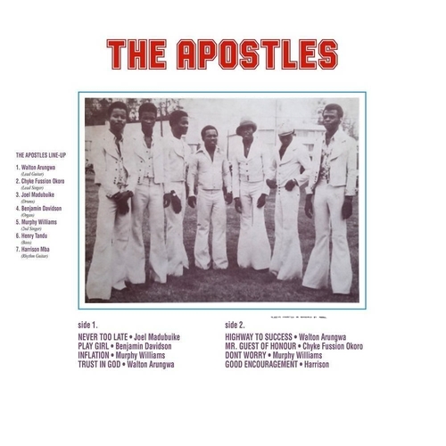 The Apostles : Album " The Apostles " EMI Records NEMI (LP) 0126 [ NG ] en 1976