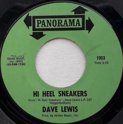 DAVE LEWIS - PANORAMA RECORDS 1003 - 