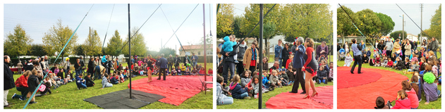 "Cake Design" et "Cirque en Scène" avec le Centre Socio-Culturel