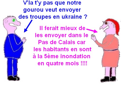 Le gourou Manu 1er s'en va en guerre en Russie?