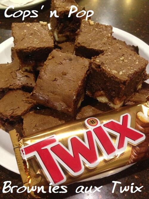 Brownies aux Twix