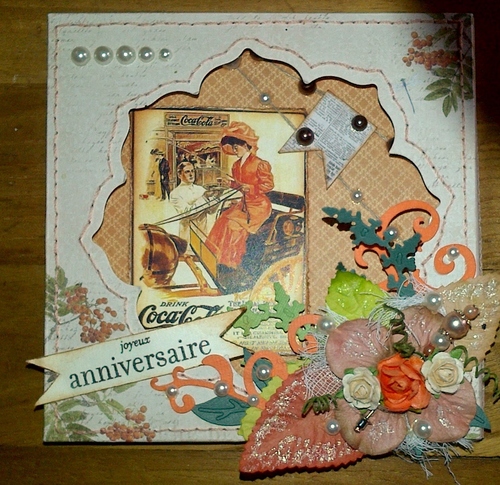 Scrap- Carterie Anniversaire format CD