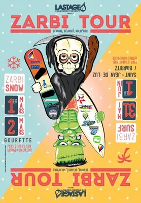 ZARBI TOUR 2014 Zarbi Snow 2014 à Gourette 