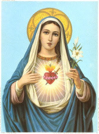 Août :  Le mois du cœur immaculé de Marie