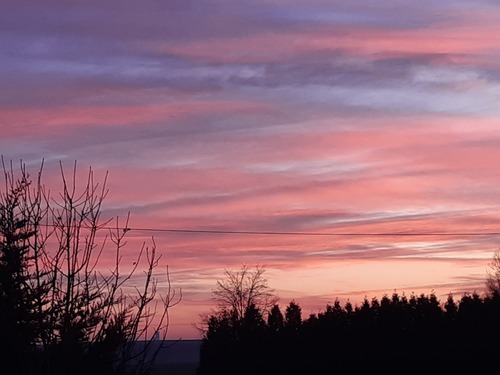 Coucher et lever du soleil