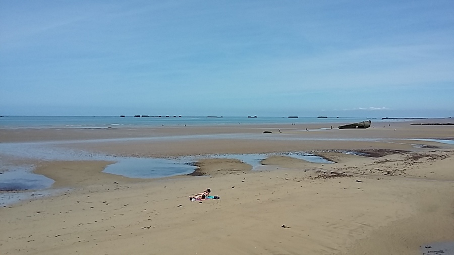 plage du débarquement - Arromanches 