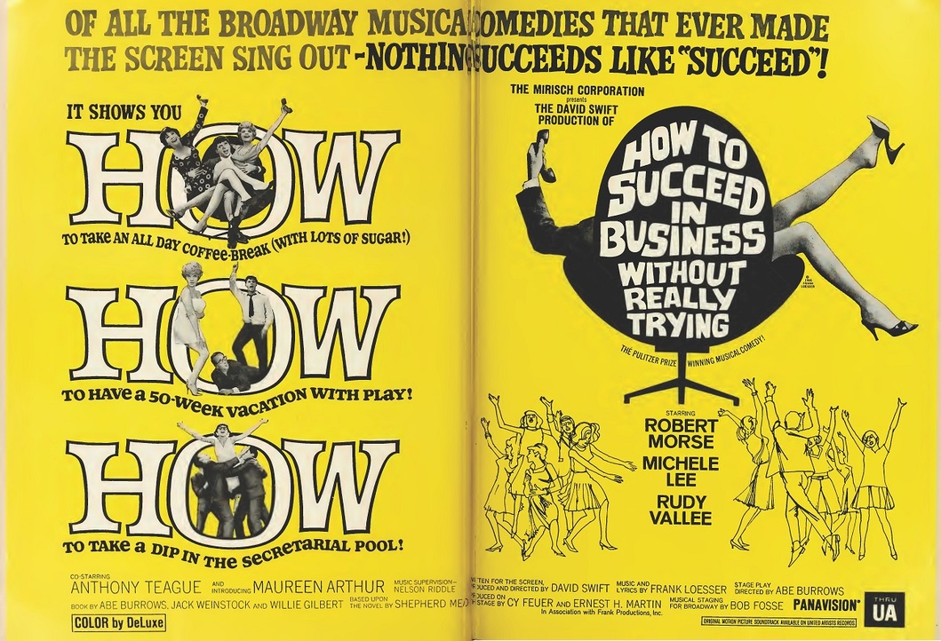 HOW TO SUCCEED IN BUSINESS WITHOUT REALLY TRYING  BOX OFFICE USA  1967