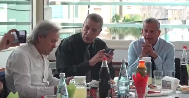 15.1.2018 Bencheikh, Madjer, Belloumi, Maldini cérémonie Ballon d'Or