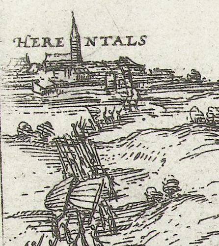 Herentals op ets over de verovering Diest anno 1580 (wikipedia)