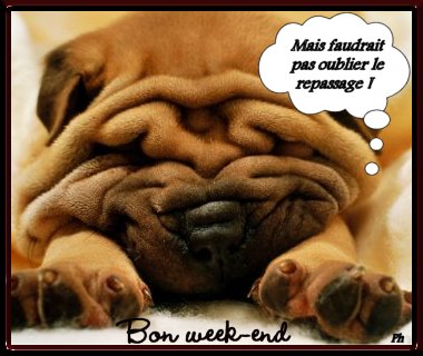 Bon week-end !