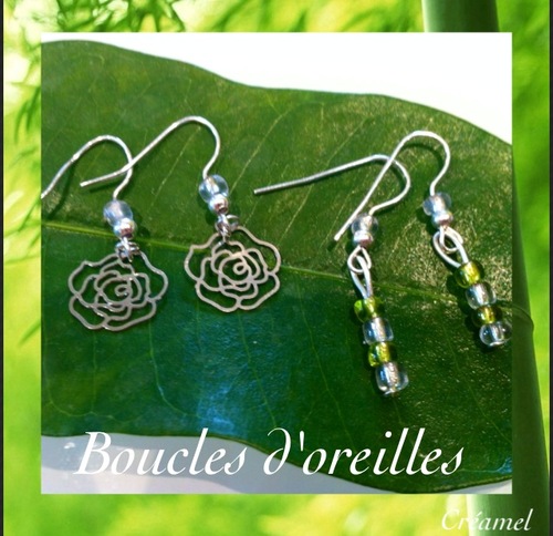 boucles d'oreilles