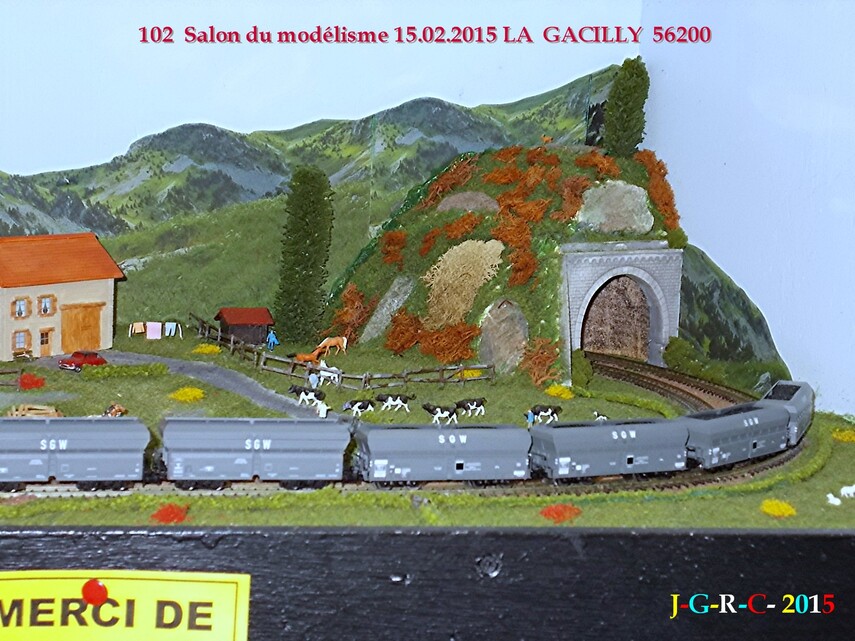ANIMATION  LA GACILLY  56200    SALON DU MODELISME  05/06/2015